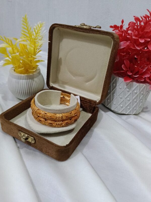 Elegant Golden Bangle - Image 2