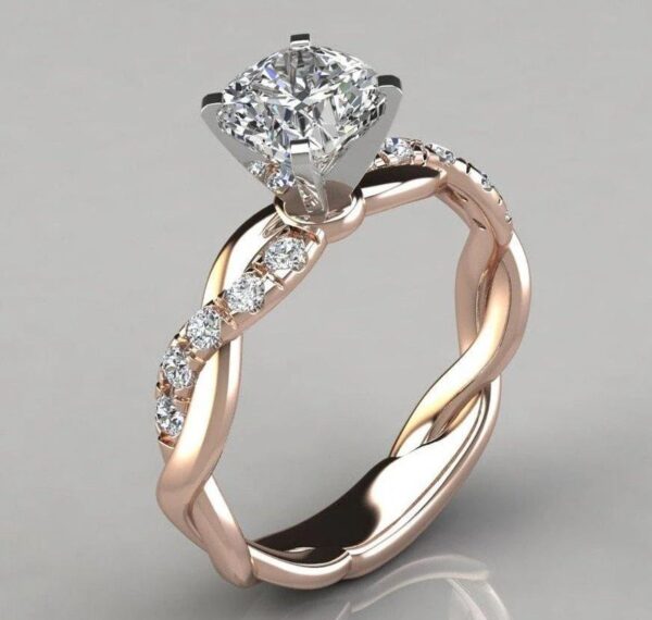 Cushion Cut Ring