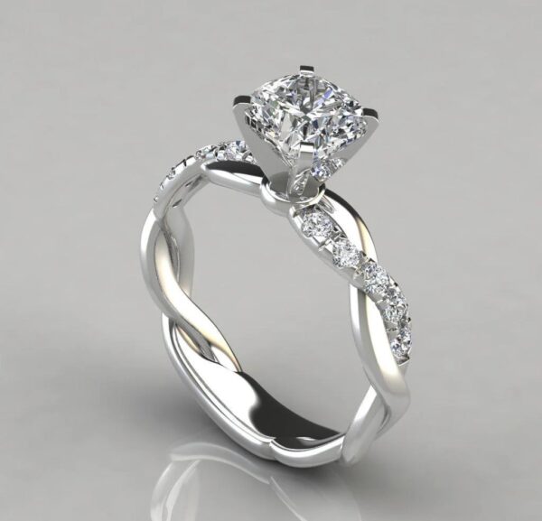 Cushion Cut Ring