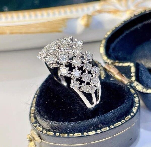 Cross Stone Ring