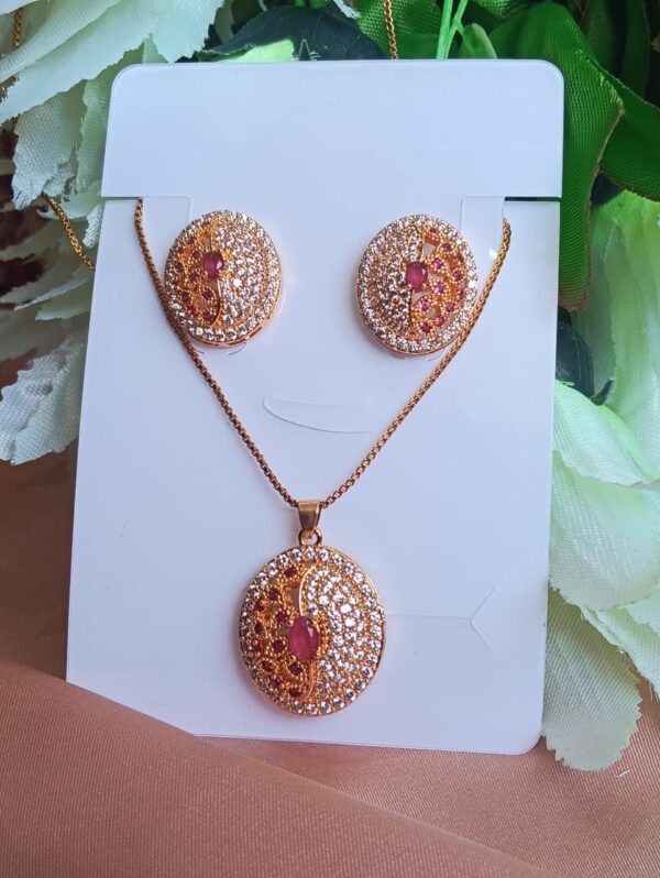 Rose Gold Jewelry Set