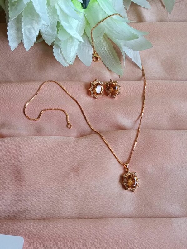 Rose Gold Jewelry Set - Image 3