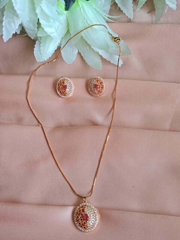 Rose Gold Jewelry Set - Image 2